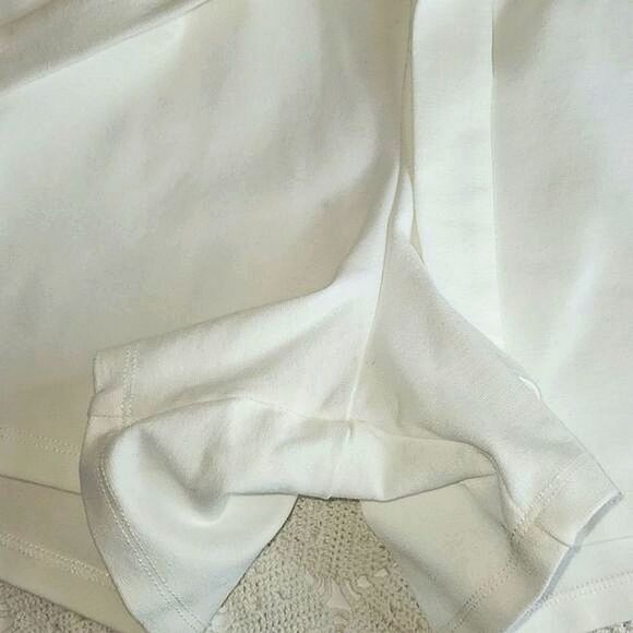 Windsor Womens Bow Tie High Wast Paper Bag Shorts Ivory Size XL - Picture 12 of 12